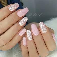 light pink prom nails - Google Search