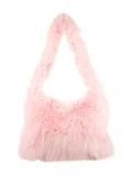Lirika Matoshi Pink Furry Handbag