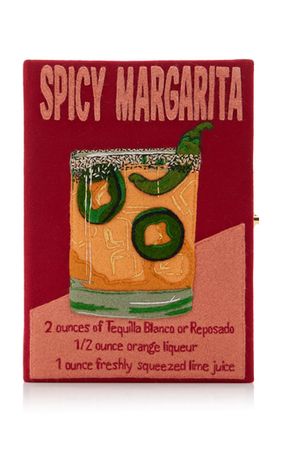 Spicy Margarita Book Clutch By Olympia Le-Tan | Moda Operandi