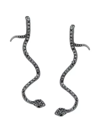 Federica Tosi Snake Earrings