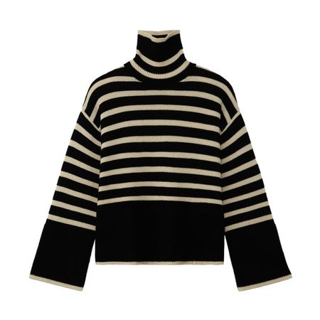 TOTEME Signature Stripe Turtleneck sweater