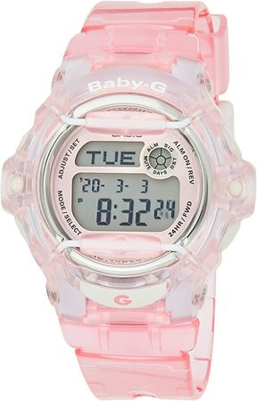 Amazon.com: Casio Women's BG169R-4 Baby-G Pink Whale Digital Sport Watch : Casio: Clothing, Shoes & Jewelry