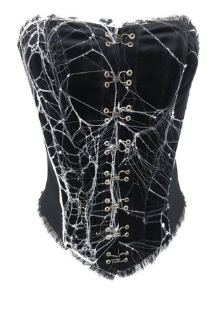 spider web corset