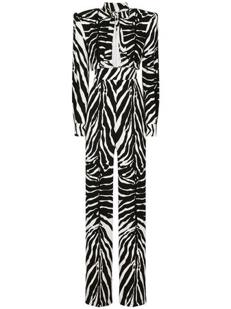 Dolce & Gabbana zebra-print Jumpsuit - Farfetch