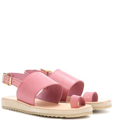 Rome leather sandals