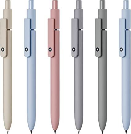 Amazon.com: Eeoyu 12 Pack Gel Pens Quick Dry Ink Pens Fine Point Retractable Roller Ball Pens Black Ink Smooth Writing Pens, Cute Kawaii Pens, Aesthetic pens for School Office Home Diary Pens : Office Products