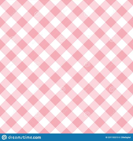 Pink Vichy Pattern for Spring Summer. Seamless Pastel Light Gingham Vector Background for Easter Holiday Picnic Blanket. Stock Vector - Illustration of gingham, pattern: 231132213