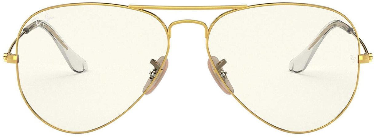 Amazon.com: Ray-Ban Rb3025 Óculos de sol estilo aviador, dourado: Shoes