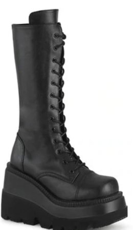 black boot