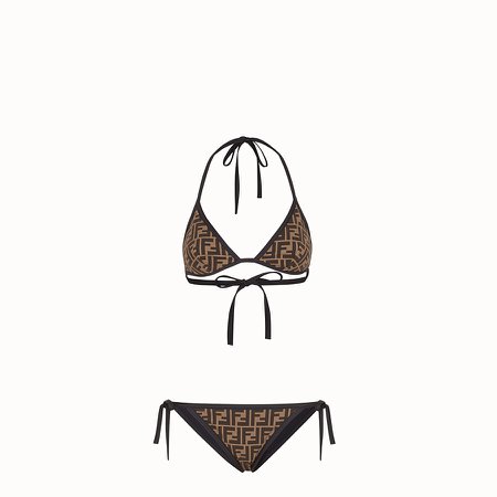 Black Lycra bikini - BIKINI | Fendi