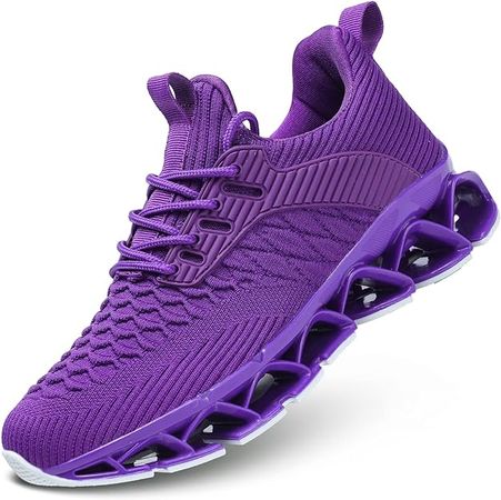 Amazon.com | Women's Running Shoes Breathable Mesh Walking Shoes Slip on Tennis Sneakers Fashion Non Slip Work Sport Gym Cross Trainer Orange | Walking