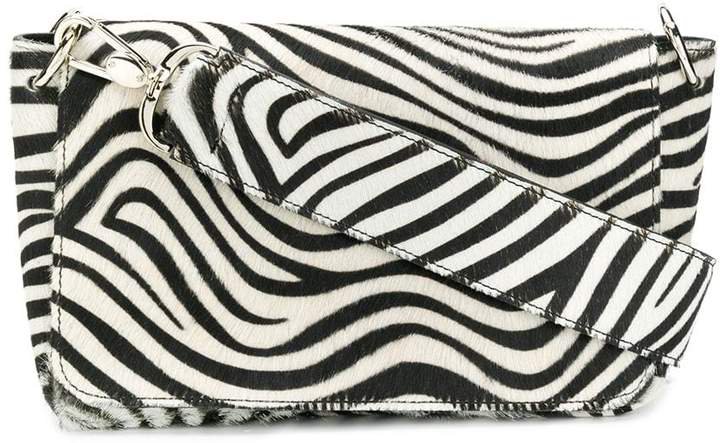 zebra print tote bag