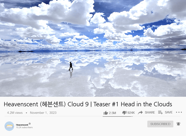 Heavenscent Cloud 9 MV Teaser 1.1