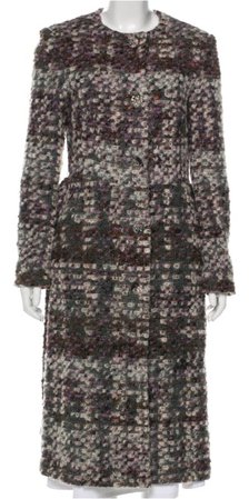 Carolina Herrera Tweed Coat
