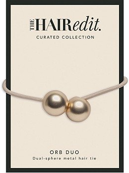 The Hair Edit Soft Gold Orb Duo Hair Tie | Ulta Beauty