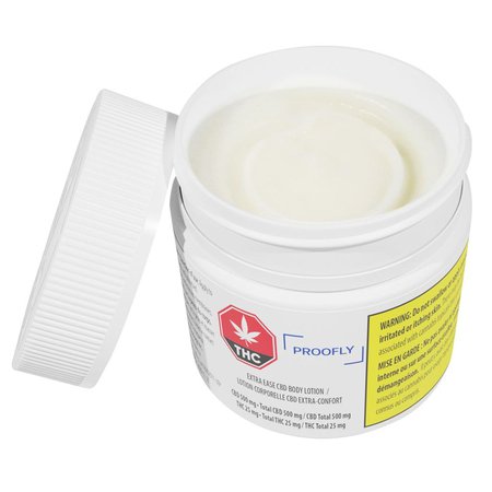 Proofly - Extra Ease CBD Body Lotion - 100g x 25:500 | The Hunny Pot Cannabis Co. (495 Welland Ave, St. Catherines) St. Catharines ON | Dutchie
