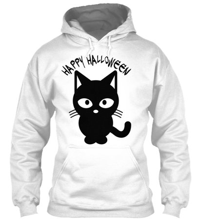 Happy Halloween Black Cat - happy Halloween Products from Hoodies | Teespring