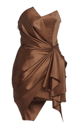 large_alexandre-vauthier-brown-strapless-satin-dress.jpg (1598×2560)