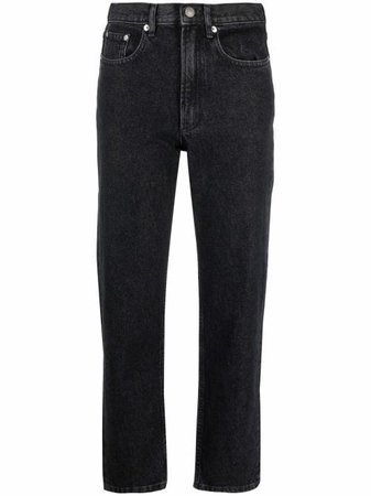 A.P.C. mid-rise straight-leg Denim Jeans - Farfetch
