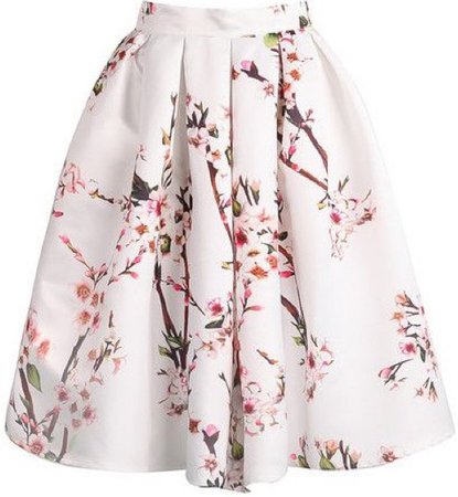 cherry blossom skirt
