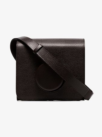 Lemaire Brown Leather Camera Bag | Browns