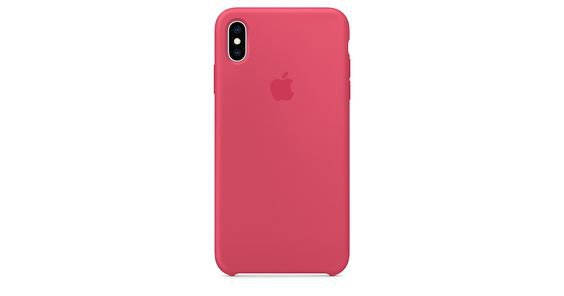 pink Silicone Case for iPhone XS Max