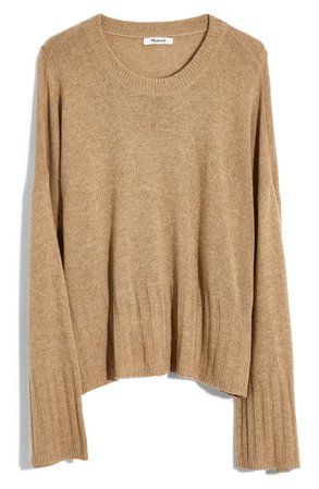 Madewell Ayres Wide Sleeve Pullover Sweater (Regular & Plus Size) | Nordstrom