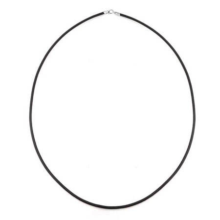 rubber necklace cord