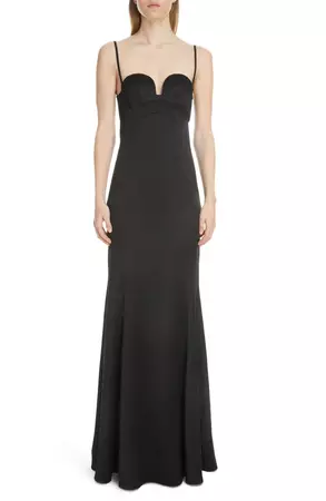 Givenchy Fluid Knit Bustier Gown | Nordstrom