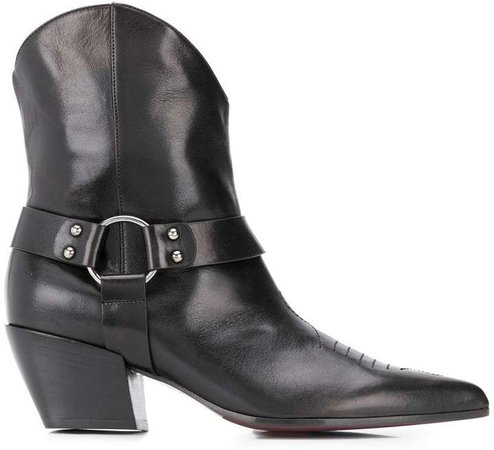 Deimille western buckled boots