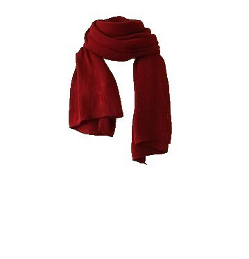 maroon scarf