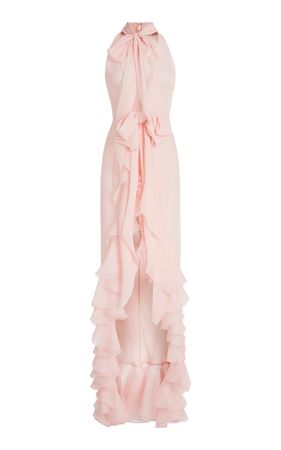 Ruffled Georgette Maxi Dress By Giambattista Valli | Moda Operandi