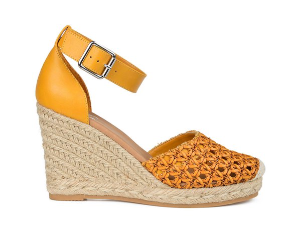 Journee Collection Sierra Espadrille Wedge Sandal Women's Shoes | DSW