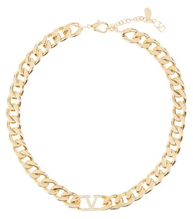 Valentino - VLogo chain necklace | Mytheresa