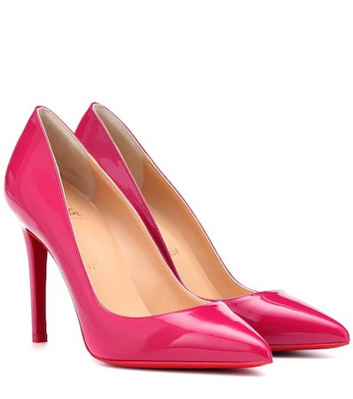 Pigalle 100 patent leather pumps