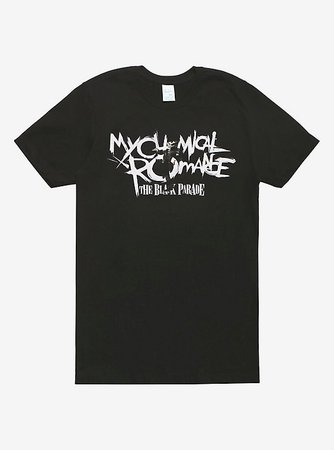 My Chemical Romance The Black Parade Tracklist T-Shirt