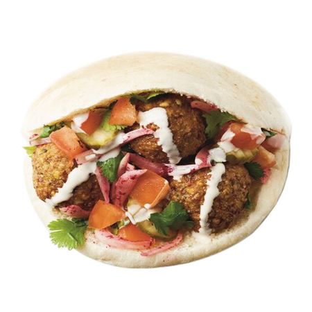 falafel döner kebab pita street food