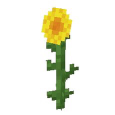 Minecraft sunflower