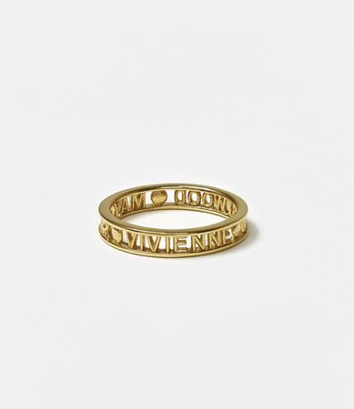 Westminster Ring in Gold | Vivienne Westwood®