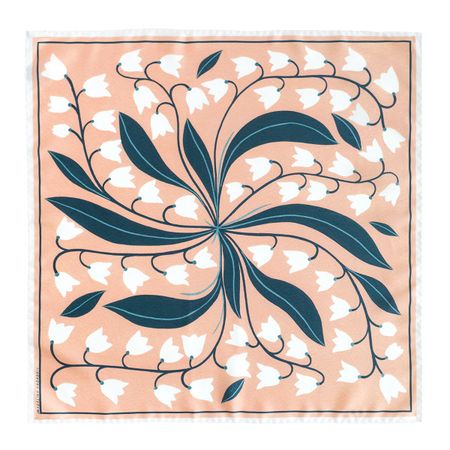 LILY-OF-THE-VALLEY / SILK SCARF