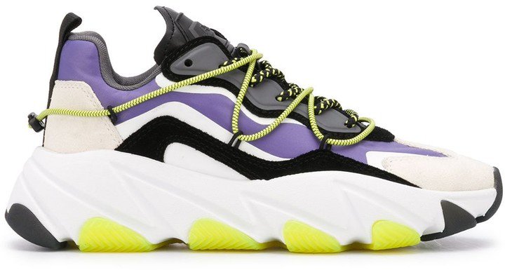 Extra panelled chunky sneakers