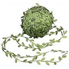 Olive Green Leaf Ribbon - Pinterest