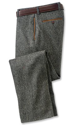 Plain Front Tweed Pants - Orvis