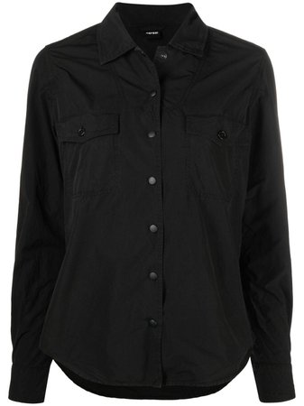 Aspesi flap-pocket long-sleeved Shirt - Farfetch