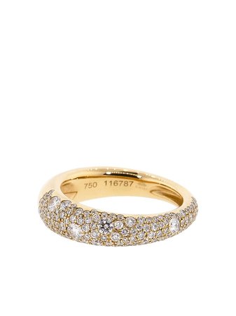 KWIAT 18kt rose gold Cobblestone diamond ring - FARFETCH