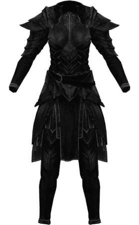 Image - Ebony Armor (Armor Piece) (Female).png | Elder Scrolls | FANDOM powered by Wikia