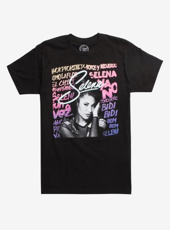 Selena Graffiti Songs T-Shirt