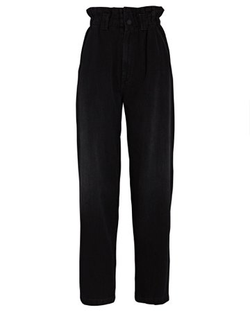 MOTHER The Yoyo Ruffle Greaser Pants | INTERMIX®