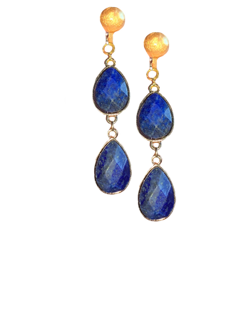 rebbie_irl’s lapis lazuli earrings