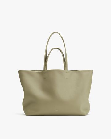Cuyana Easy Tote - Lightweight Leather Tote Bag | Cuyana